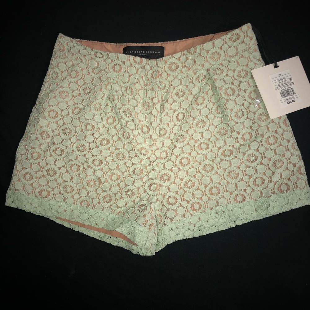 VICTORIA BECKHAM FOR TARGET lace shorts